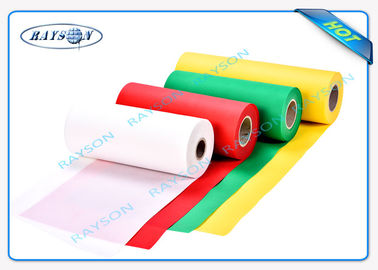 Green Panton Matched PP Spunbond Non Woven Fabric , PPSB Non Woven Textile Packaging