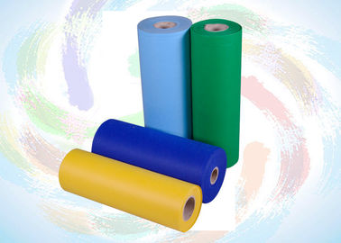 Recycling Hydrophilic SMS Non Woven Fabric In Blue Color
