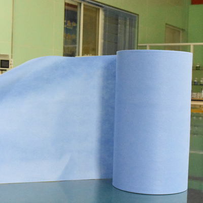 Non Woven SS +PE Coated Breathable Membrane Anti Stattic Fabric 100% Polypropylene