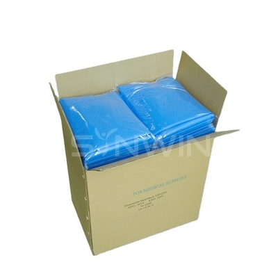Hospital Disposable Bed Sheet 0.8mx2.1m Water Resistant Sms Non Woven Fabric