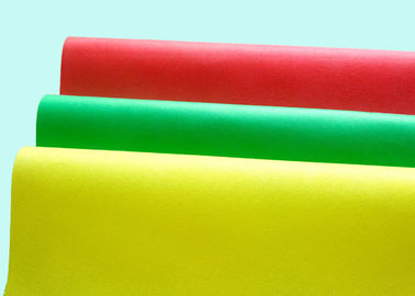 Full Color Range Spunbond PP Non Woven Fabric Waterproof / FireproofPolypropylene Non Woven Fabric