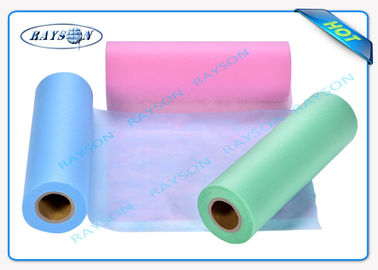 Disposable Medical Non Woven Fabric 5 - 320cm Width Full Color