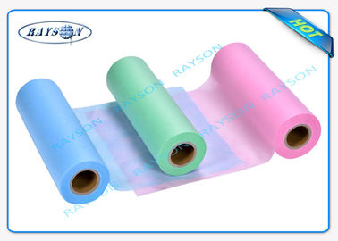 Pink Disposable Medical Non Woven Cloth 100% Raw Material Environmental