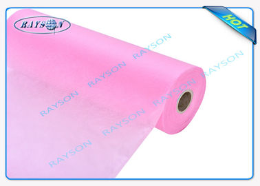 Pink Disposable Medical Non Woven Cloth 100% Raw Material Environmental