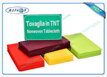  TNT Non Woven Waterproof Tablecloth Disposable For Napkin