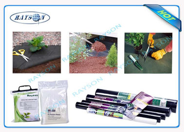 Waterproof  Garden Virgin Pp Weed Control Fabric Non Woven 