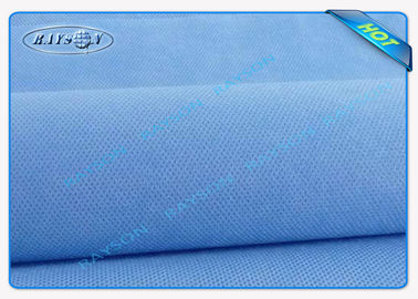 100% Virgin Polypropylene Blue Disposable Bed Sheet For Hospital