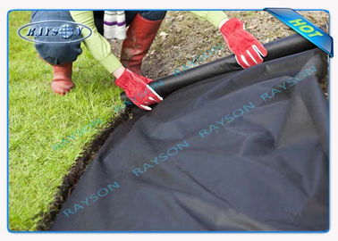 Enviro Anti UV Polypropylene Garden Weed Control Fabric / Mat for LandscapeAgriculture Non Woven Cover