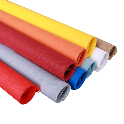 Colorful Waterproof Disposable Non Woven Tablecloth Roll 1.2m X 10m