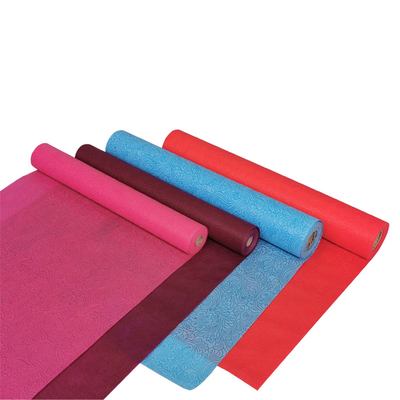 Spunbond PP Non Woven Tablecloth Runner Pre - Cut At 120cm Eco Friendly