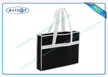 full color laminated pp non woven promotional eco shopping bag for packing