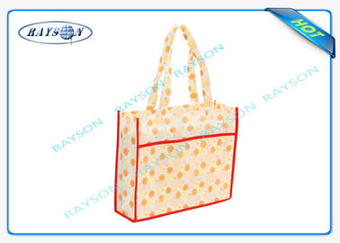 full color laminated pp non woven promotional eco shopping bag for packing