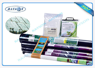 Agriculture Non Woven Cover Black Nonwoven Garden Weed Control Fabric Eco Friendly 2% Or 3% UV Protection