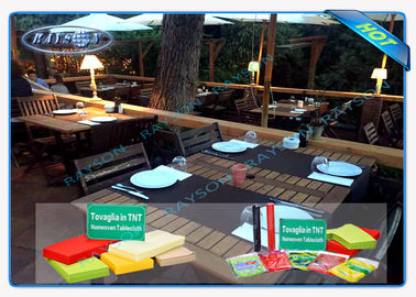 Printed tnt Environmental Spunbond Non Woven Tablecloths For Hotel