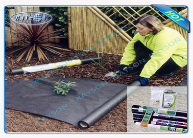 3%UV Garden Weed Control Fabric , Polypropylene Agriculture Non Woven Cover