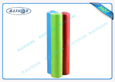 Popular Pantone Disposable Non Woven Tablecloth in Small Roll Packing