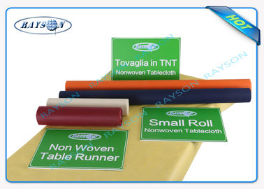 40CM Runner Spunbonded Non Woven Fabric Tablecloth In Small Roll Packing