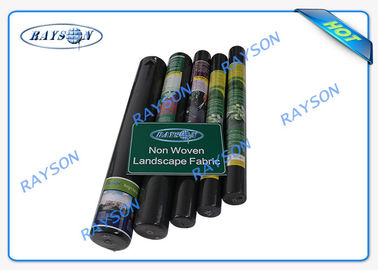 White or Black Non Woven  Landscape Fabric with 3% UV for Agriculture Plant Cover