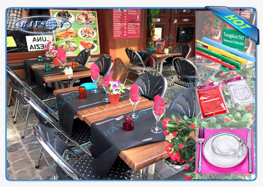 Family Day Party Disposable Non Woven Tablecloth Non Woven Polypropylene Fabric Recycled