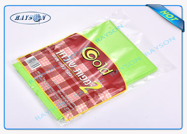 Various Colors 120cm * 140 cm Heat Resistant Home Used Antifouling No Odor TNT Tablecloth