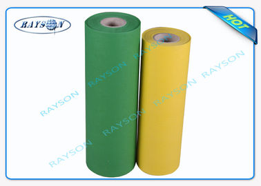 Red Yellow PP Spunbond Non Woven Polypropylene Fabric With 6 Production Lines