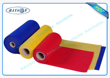 100% Biodegradable PP Spunbond Non woven Fabric Red And Black In Roll