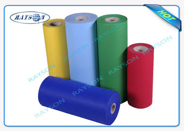 Home Use PP Spunbond Non Woven Fabric Roll 40gr With Different Colors