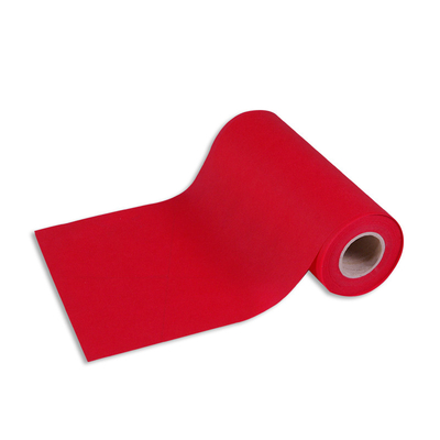 Red Blue Yellow PP Spunbond Non Woven Fabric Rolls For Shopping Bags