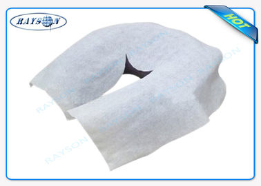U - Shaped Disposable Non Woven Fabric Bags Comfortable Neck Guard Non Woven Pillow Cover