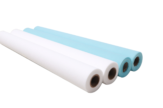 Biodegradable Non Woven Tablecloth Roll With Pre Cut Line At Every 1.2m