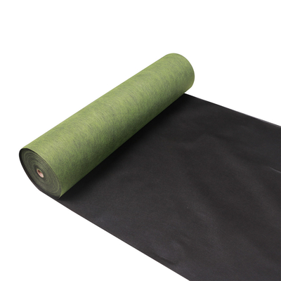 Heavy Duty Geotextile Hydrophilic Garden Weed Control Fabric Non Woven 100gr Black