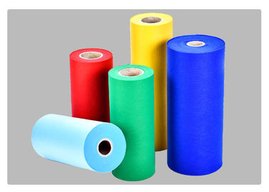 Raw Polypropylene Non Woven Fabric , PP Non Woven For Upholstery / Sofa / Shopping Bag