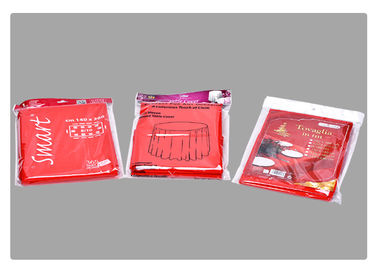 Red Green Orange Spunbond Non Woven Tnt Tablecloth With OEKOTEX Certificate