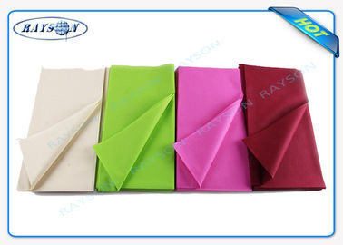 Disposable Tablecloth Made From Polypropylene Non Woven Fabric With Printing