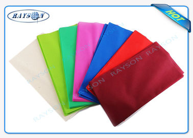Monouso Non Woven Tablecloth  IN TNT Fabric Overseas Stable Uniformity Disposable Fabric 1m * 1m