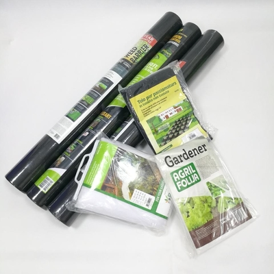 40gsm-100gsm Agriculture Non Woven Cover Weed Control Fabric Roll Landscape Weed Suppression