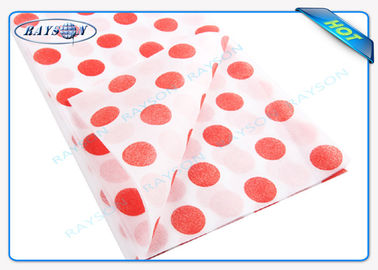Different Gram PP Spunbond Non Woven Products Non Woven Table Cover For Resturant