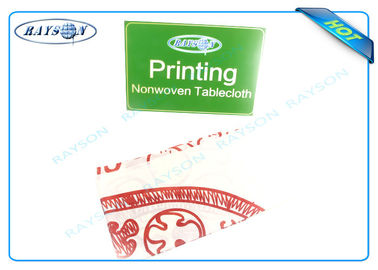 Printed Environmentally Friendly Party Disposable Tablecloths45 gr / 50gr / 70gr Cutting Piece