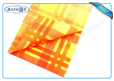 Customized 100% Polypropylene Non Woven Tablecloth Disposable Table Cloth