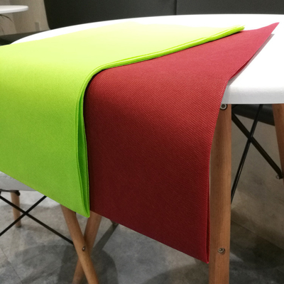 PP Non Woven Fabric Pre Cut Table Cloth Buffet 3cm Width