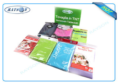 Customized Logo Non Woven Tablecloth Pantone Color Spun Bonded Non Woven Products