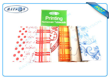 Full Range Color Customized Printing Patern PP Non Woven Fabric for Tablecloth