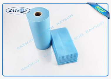Disposable Spunbond Non Woven Roll Used For Bedsheet Customized Color And Size
