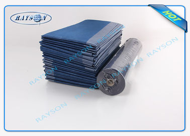 Non Toxic Medical Non Woven Disposable Sheets For Hospital Bed , Hospital Bed Fitted Sheets