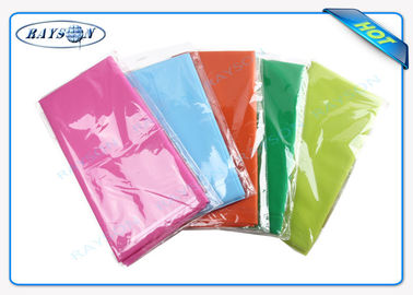 50 Gram Thickness Individul Packing TNT Non Woven Tablecloth With Multi Color For Restaurant