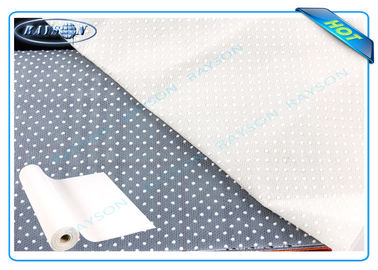 160cm-240cm White or Grey PP Furniture Non Woven Fabric With PVC Dot Used as Sofa or Mattress Bottom Coverings