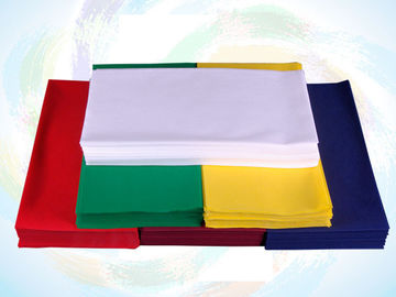 Disposable Dining Table Protective PP Non Woven Polypropylene Fabric Multi Color