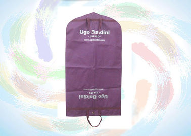 Eco-Friendly Non Woven Fabric Bags Manufacturer Suit Cover , Jacket Covers with Long Zipper