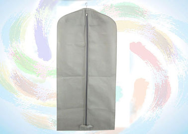 Custom Multi Color Folding Non Woven Suit Cover with Handle , PortableNon Woven Fabric Bags