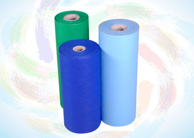 Disposable Laminated Non Woven Fabric Roll For Bed Sheet Covers